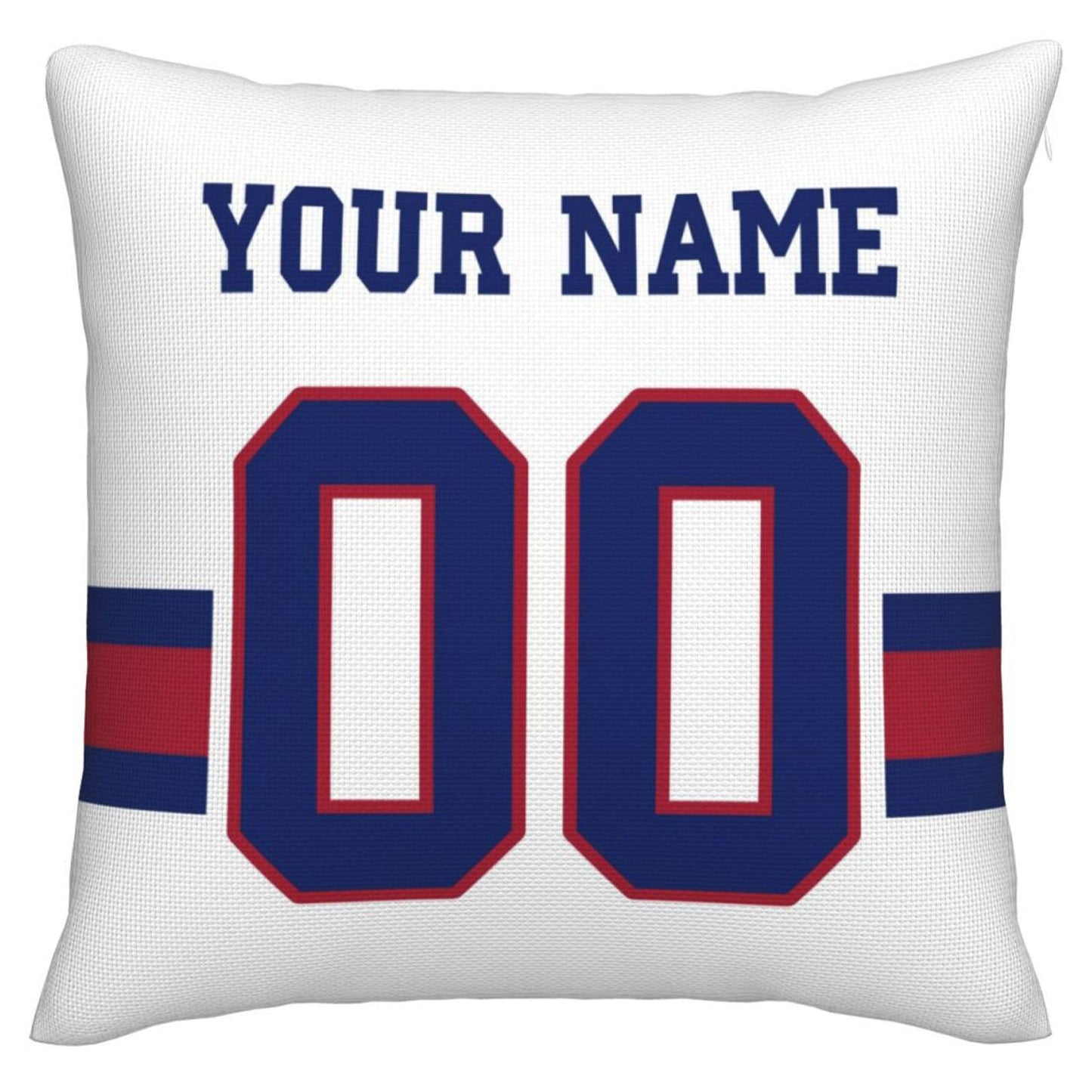 Custom NY.Giants Pillow Decorative Throw Pillow Case - Print Personalized Football Team Fans Name & Number Birthday Gift Football Pillows view 4