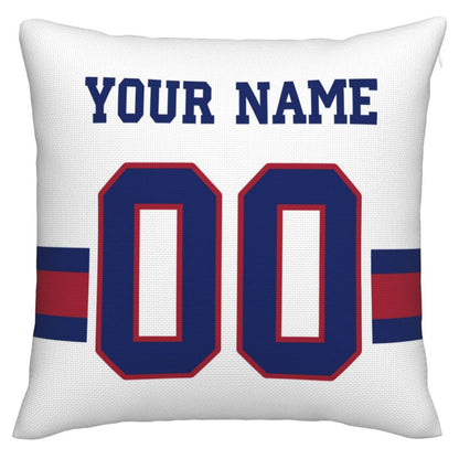 Custom NY.Giants Pillow Decorative Throw Pillow Case - Print Personalized Football Team Fans Name & Number Birthday Gift Football Pillows view 4