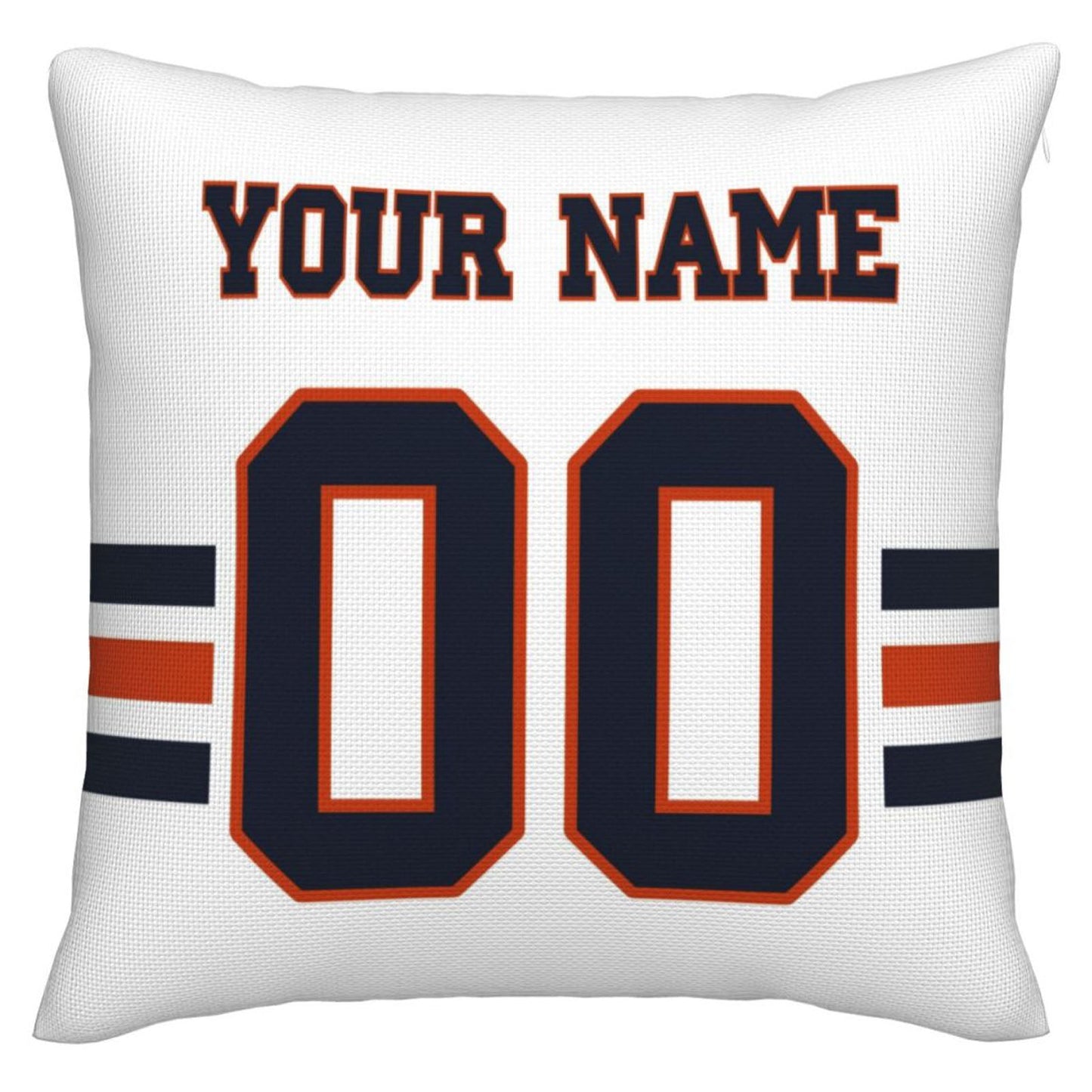 Custom C.Bears Pillow Decorative Throw Pillow Case - Print Personalized Football Team Fans Name & Number Birthday Gift Football Pillows view 3
