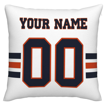 Custom C.Bears Pillow Decorative Throw Pillow Case - Print Personalized Football Team Fans Name & Number Birthday Gift Football Pillows view 3