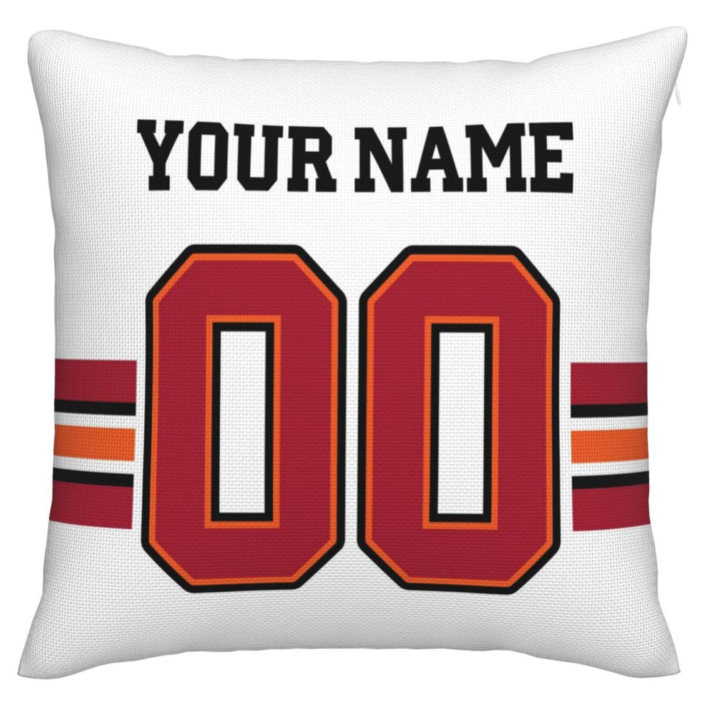 Custom TB.Buccaneers Pillow Decorative Throw Pillow Case - Print Personalized Football Team Fans Name & Number Birthday Gift Football Pillows view 3