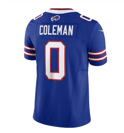 B.Bills #0 Keon Coleman Royal Vapor F.U.S.E. Limited Jersey – Home American Football Jerseys - Main View