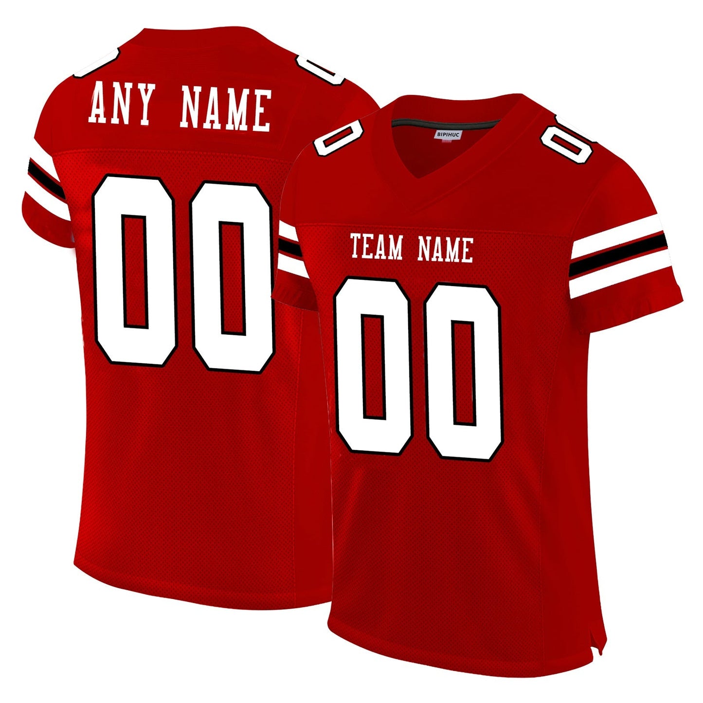 Custom SF.49ers Football Jerseys Design Red Stitched Name And Number Size S to 6XL Christmas Birthday Gift - Main View
