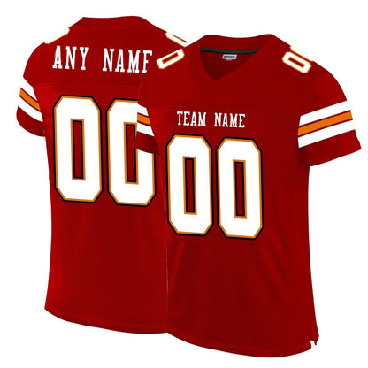 Custom TB.Buccaneers Football Jerseys for Personalize Sports Shirt Design Stitched Name And Number Size S to 6XL Christmas Birthday Gift - Main View