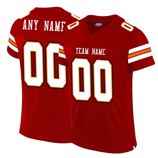 Custom TB.Buccaneers Football Jerseys for Personalize Sports Shirt Design Stitched Name And Number Size S to 6XL Christmas Birthday Gift - Main View