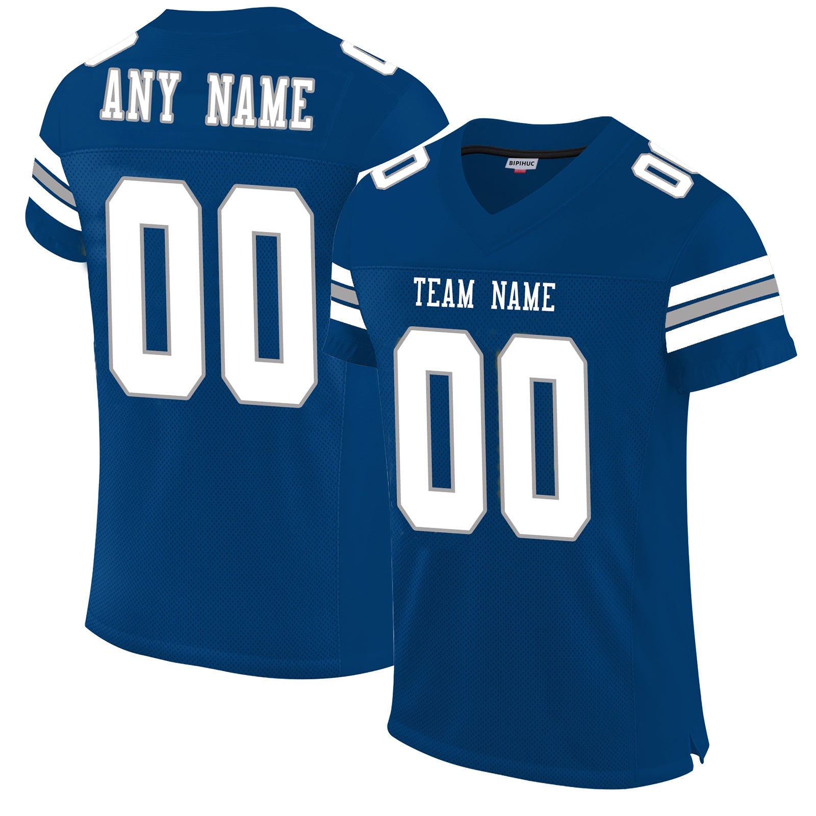 Custom IN.Colts Football Jerseys for Men Women Youth Personalize Design Blue Stitched Name And Number Christmas Birthday Gift - Main View