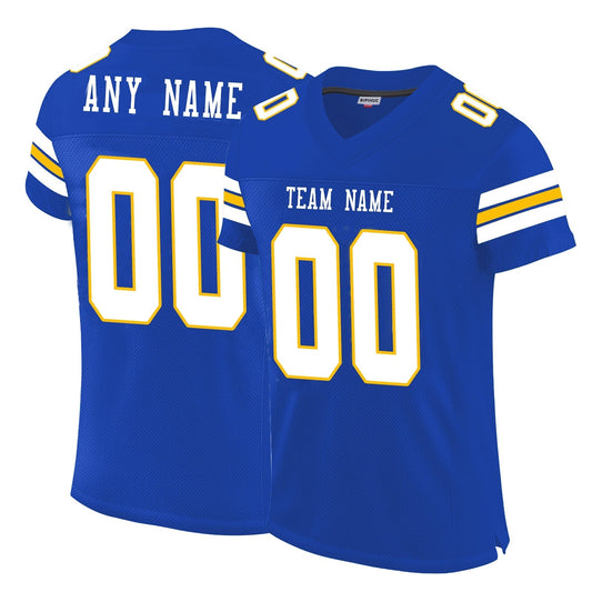 Custom LA.Rams Football Jerseys for Personalize Sports Shirt Design Stitched Name And Number Size S to 6XL Christmas Birthday Gift - Main View