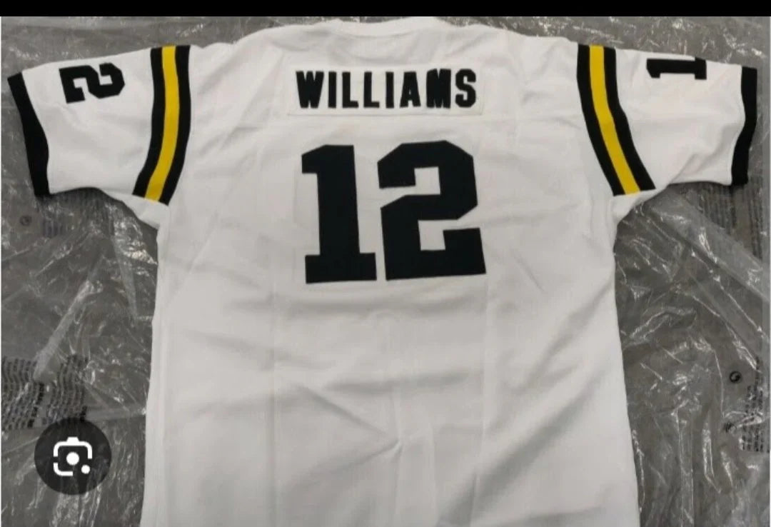 G.State Tigers #12 Doug Williams White Gridiron Legends Football Jersey College Jerseys - Main View
