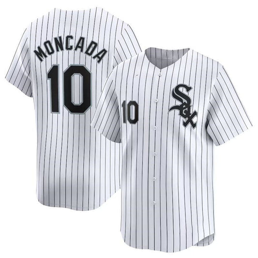 Chicago White Sox #10 Yoan Moncada White City Connect Replica Player Jersey Baseball Jerseys - Main View