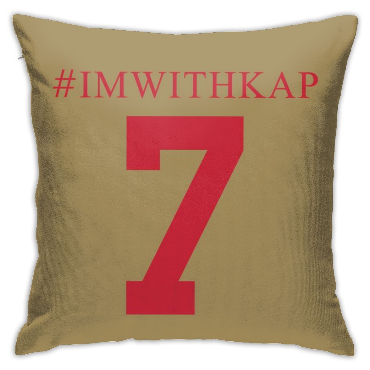 Football jerseys #7 Colin Kaepernick Design Personalized Pillowcase IMWITHKAP Decorative Throw Pillow Covers view 2