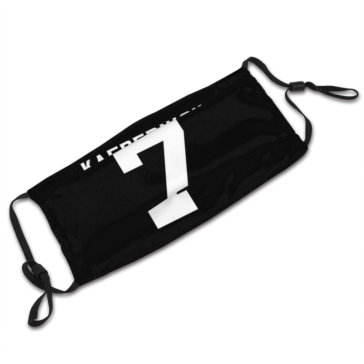 Personalized # IMWITHKAP #7 Colin Kaepernick Black Face Mask With Filter view 6