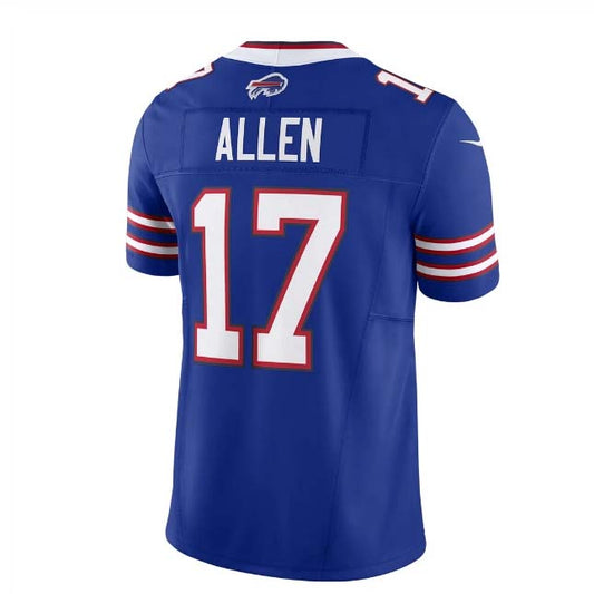 B.Bills #17 Josh Allen Royal Vapor F.U.S.E. Limited Jersey – Home American Football Jerseys - Main View