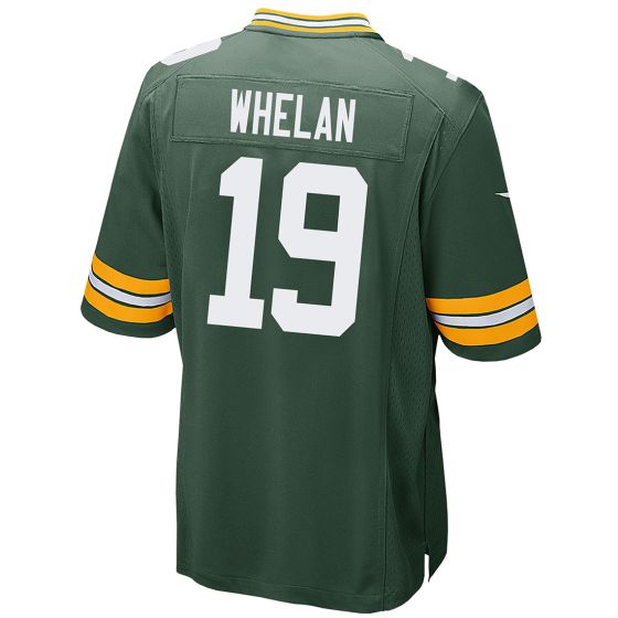 GB.Packers #19 Daniel Whelan Green Game Stitched American Football Jerseys - Main View