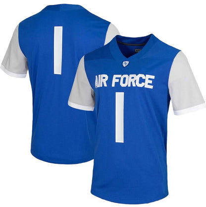 #1 AF.Falcons Untouchable Game Jersey - Royal Stitched American College Jerseys - Main View