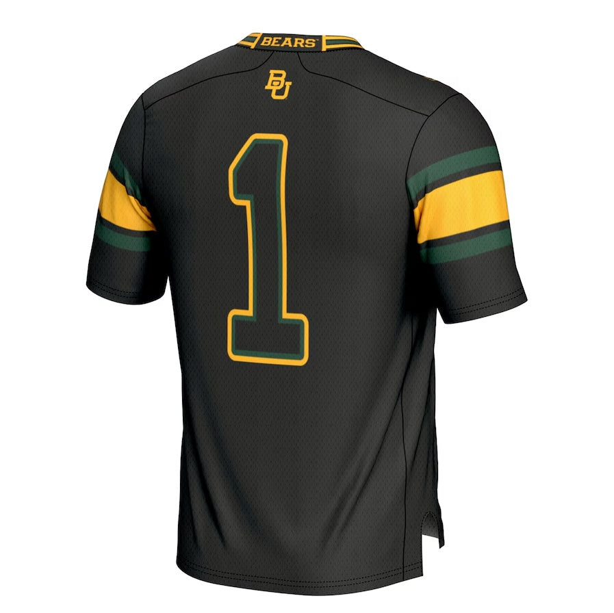 #1 B.Bears GameDay Greats Football Jersey - Black Stitched American College Jerseys - Main View
