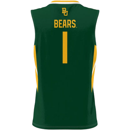 #1 B.Bears GameDay Greats Lightweight Basketball Jersey - Green Stitched American College Jerseys - Main View