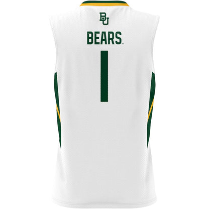 #1 B.Bears GameDay Greats Lightweight Basketball Jersey - White Stitched American College Jerseys - Main View