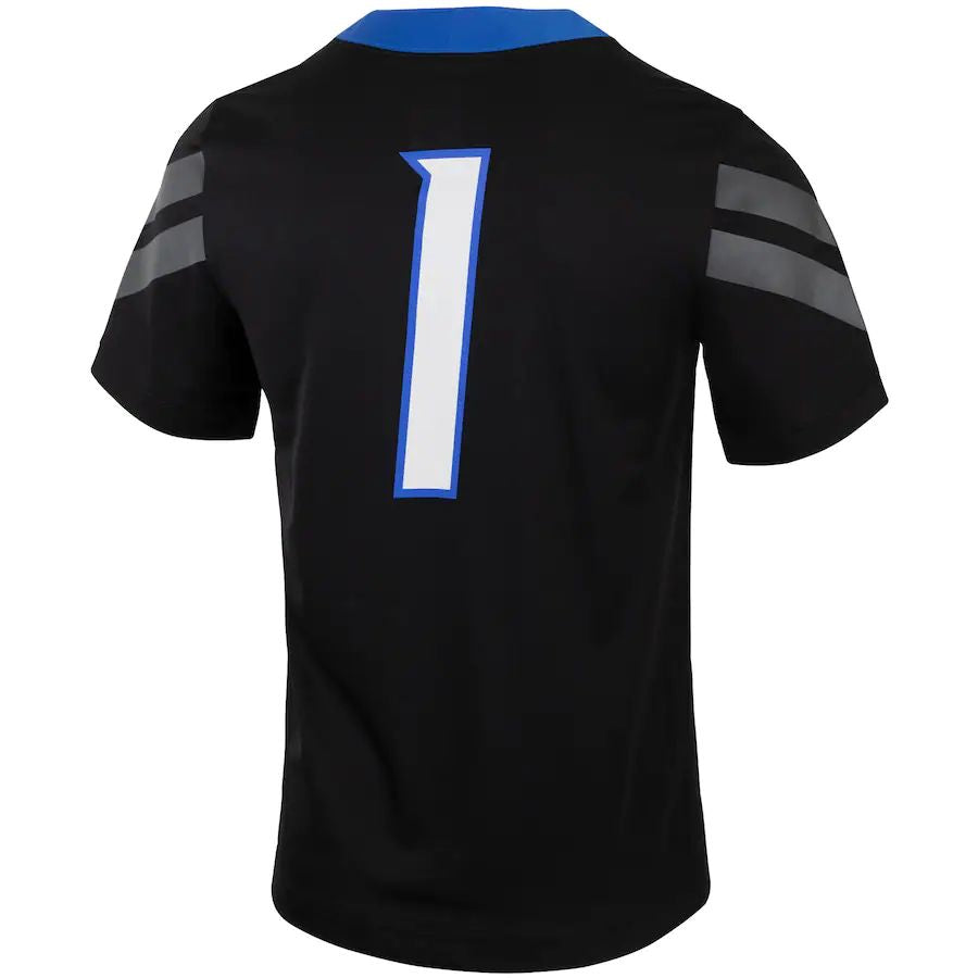 #1 B.State Broncos Untouchable Football Jersey Black Stitched American College Jerseys - Main View