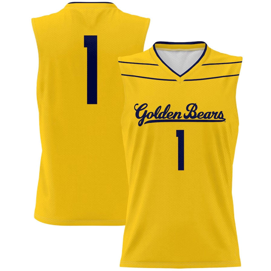 #1 C.Bears GameDay Greats Lightweight Basketball Fashion Jersey - Gold American College Jerseys - Main View