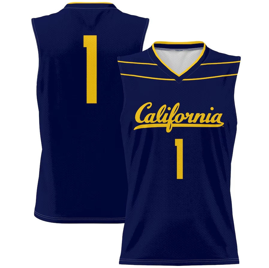 #1 C.Bears GameDay Greats Lightweight Basketball Fashion Jersey - Navy American College Jerseys - Main View