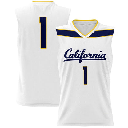 #1 C.Bears GameDay Greats Lightweight Basketball Fashion Jersey - White American College Jerseys - Main View