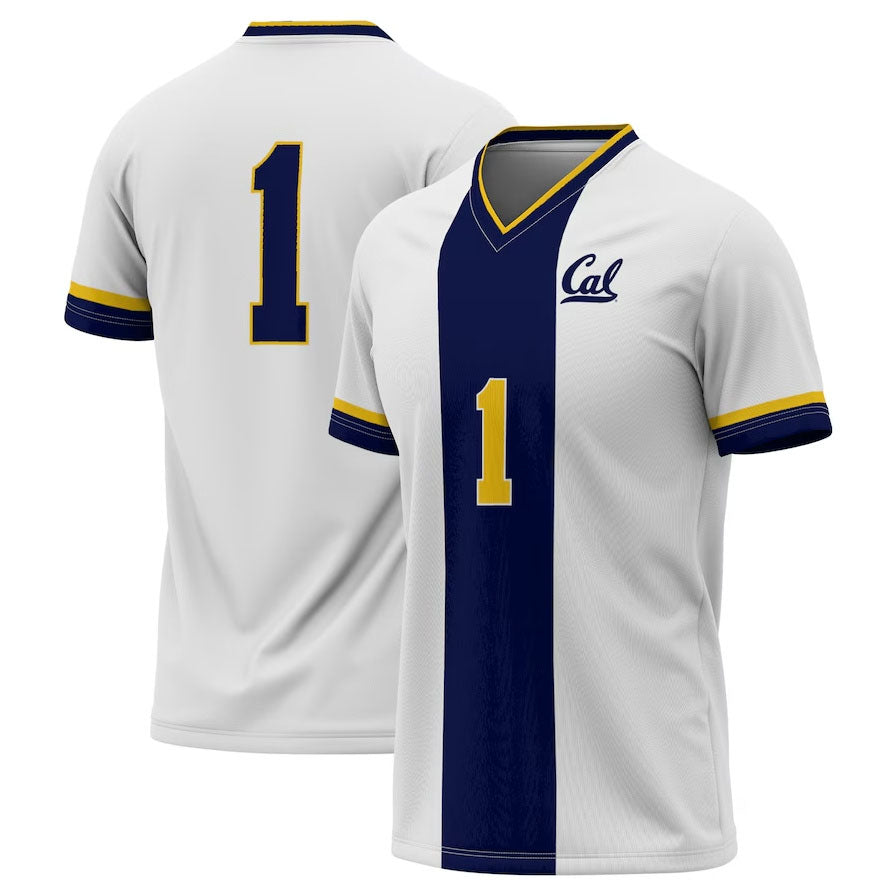 #1 C.Bears GameDay Greats Lightweight Soccer Fashion Jersey - White American College Jerseys - Main View