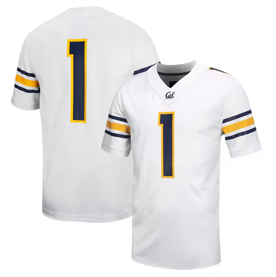 #1 C.Bears Untouchable Football Jersey - White American College Jerseys
