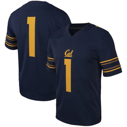 #1 C.Bears Untouchable Football Replica Jersey - Navy American College Jerseys - Main View