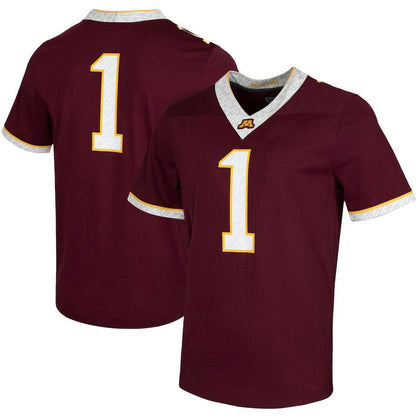 #1 M.Golden Gophers Untouchable Game Jersey Maroon Stitched American College Jerseys - Main View