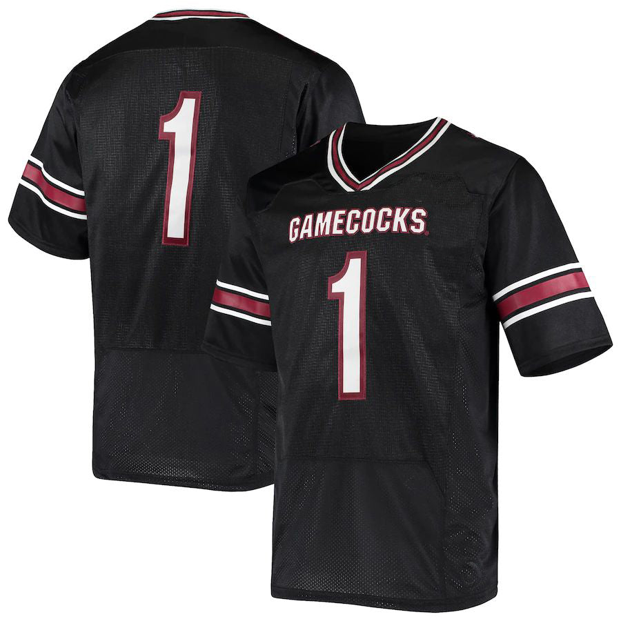 #1 S.Carolina Gamecocks Under Armour Premiere Football Jersey Stitched American College Jerseys - Main View