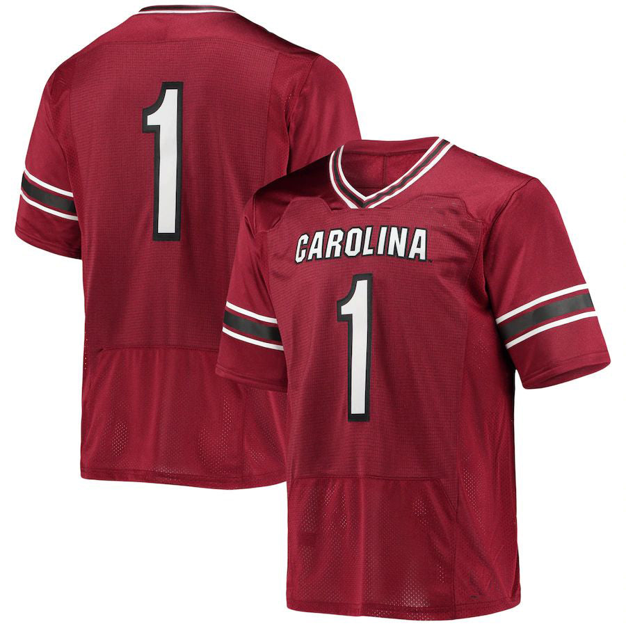 #1 S.Carolina Gamecocks Under Armour Premiere Football Jersey Stitched American College Jerseys - Main View
