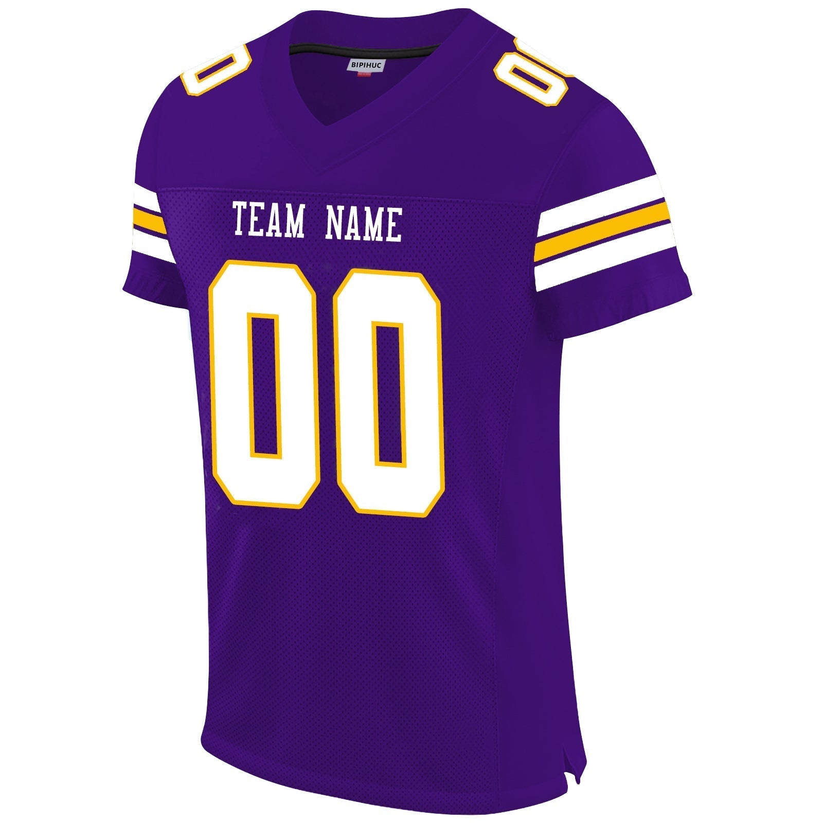 Custom MN.Vikings Football Jerseys for Personalize Sports Shirt Design Stitched Name And Number Birthday Gift view 2