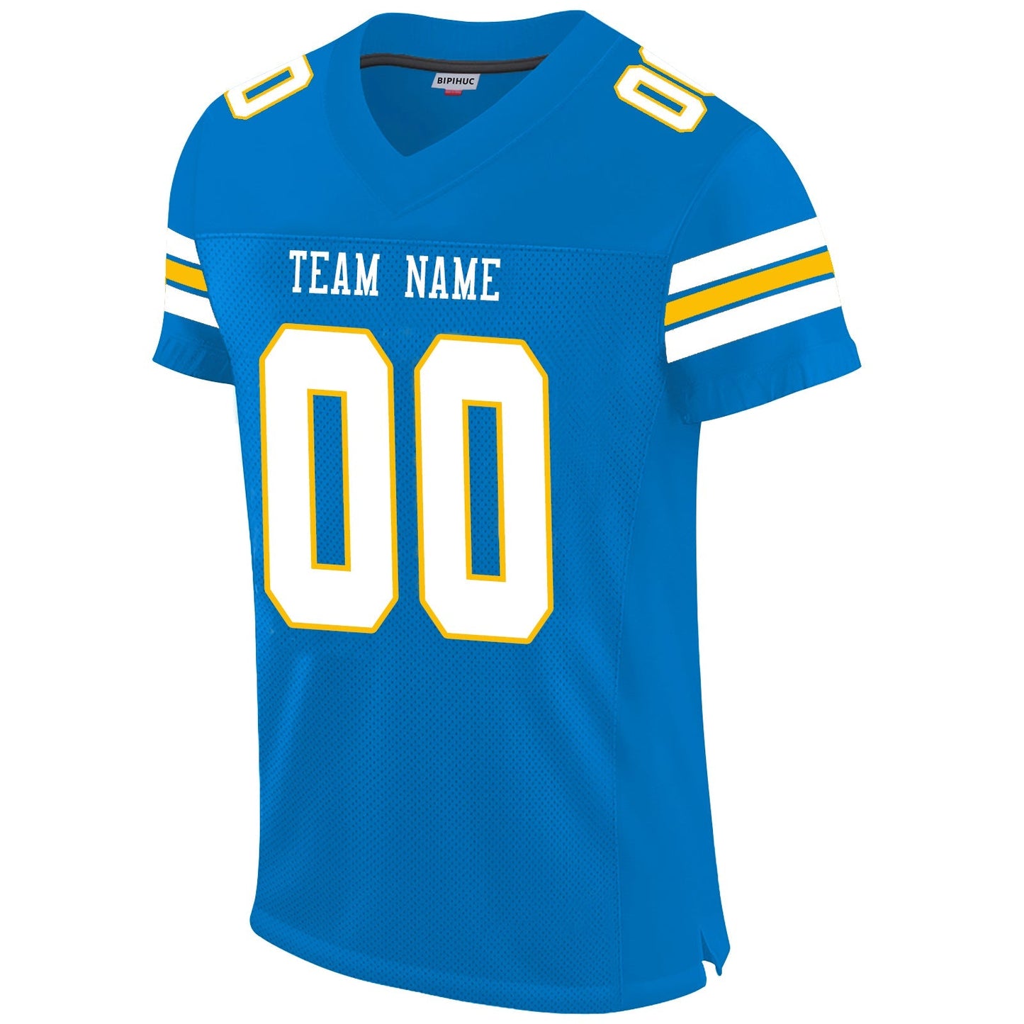 Custom LA.Chargers Football Jerseys for Personalize Sports Shirt Design Stitched Name And Number Christmas Birthday Gift view 2