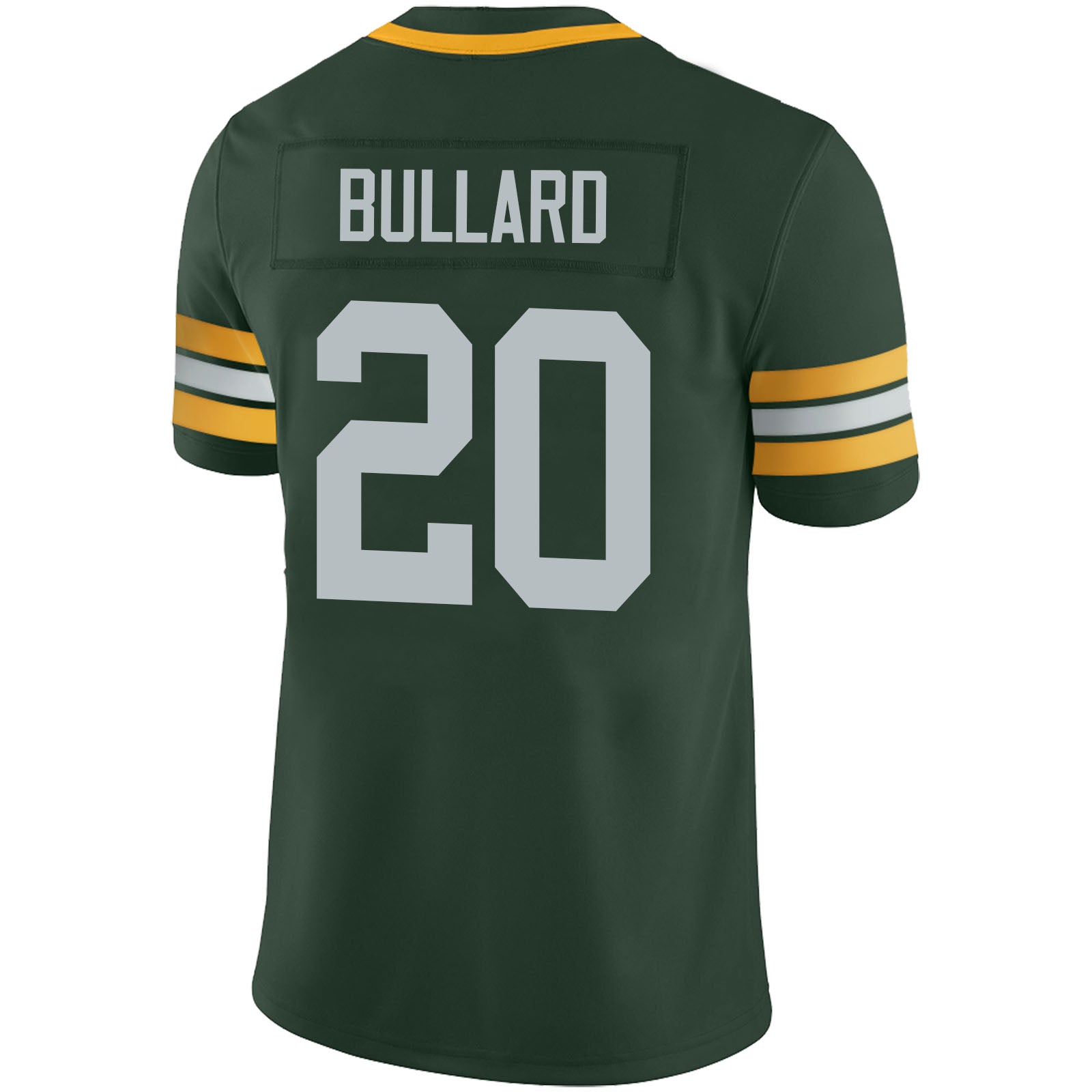 GB.Packers #20 Bullard Green Game Jersey Stitched American Football Jerseys - Main View