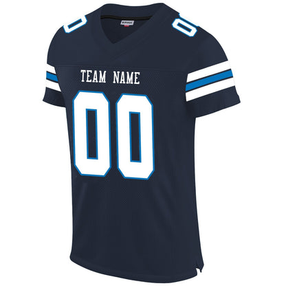 Custom T.Titans Football Jerseys Design Navy Stitched Name And Number Size S to 6XL Christmas Birthday Gift view 2