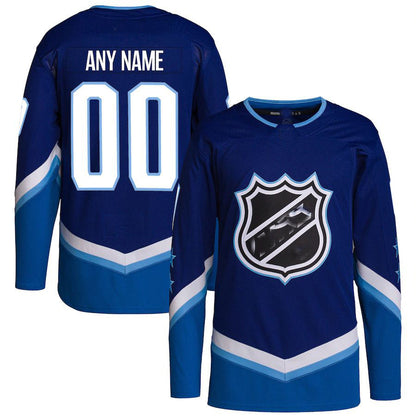 Custom C.Avalanche 2022 All-Star Game Western Conference Pick-A-Player Jersey Blue Stitched American Hockey Jerseys - Main View