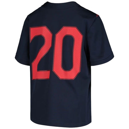 #20 A.Wildcats Untouchable Football Jersey Navy Stitched American College Jerseys - Main View