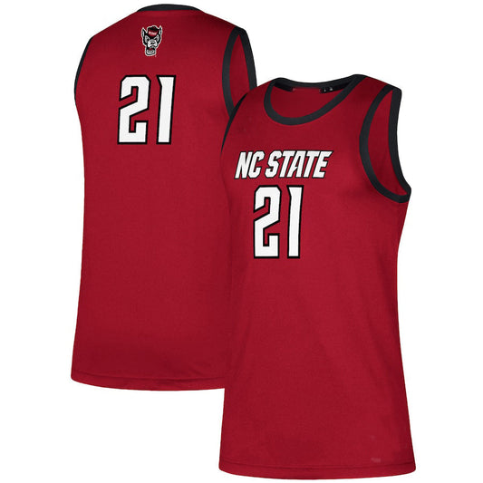 #21 NS.Wolfpack Swingman Jersey Red Stitched American College Jerseys - Main View