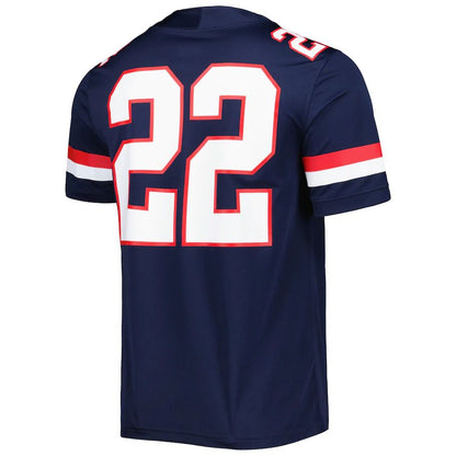 #22 A.Wildcats Untouchable Football Jersey Navy Stitched American College Jerseys - Main View