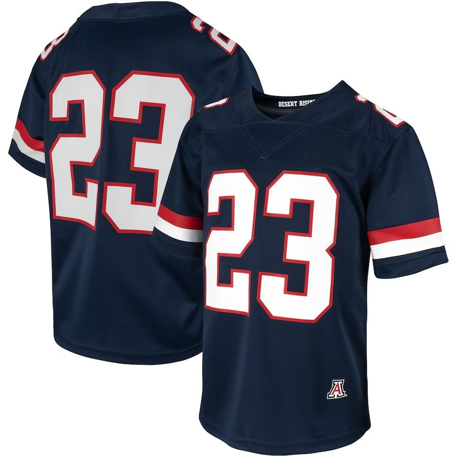 #23 A.Wildcats Untouchable Replica Game Jersey - Navy Stitched American College Jerseys - Main View