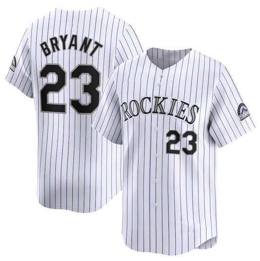Colorado Rockies #23 Kris Bryant Home Replica Player Name Jersey Baseball Jerseys - Main View