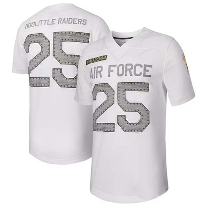 #25 AF.Falcons Untouchable Football Replica Jersey - White Stitched American College Jerseys - Main View