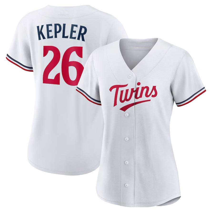 Minnesota Twins #26 Max Kepler White Home Limited Player Baseball Jersey - Main View