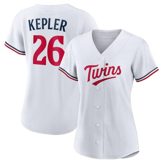 Minnesota Twins #26 Max Kepler White Home Limited Player Baseball Jersey - Main View