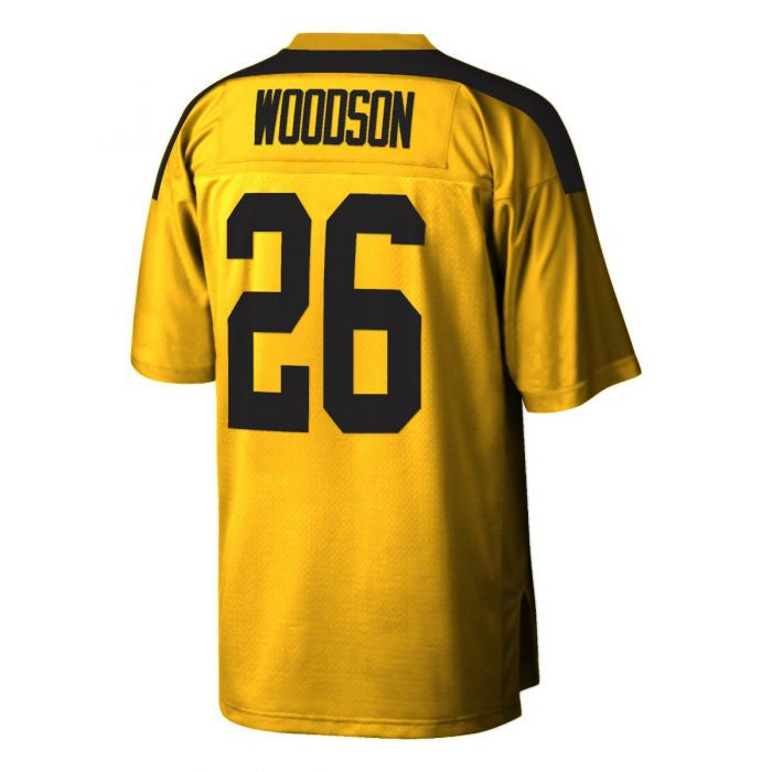 P.Steelers #26 Rod Woodson Gold Mitchell & Ness Limited/Replica 1994 Stitched American Football Jerseys - Main View