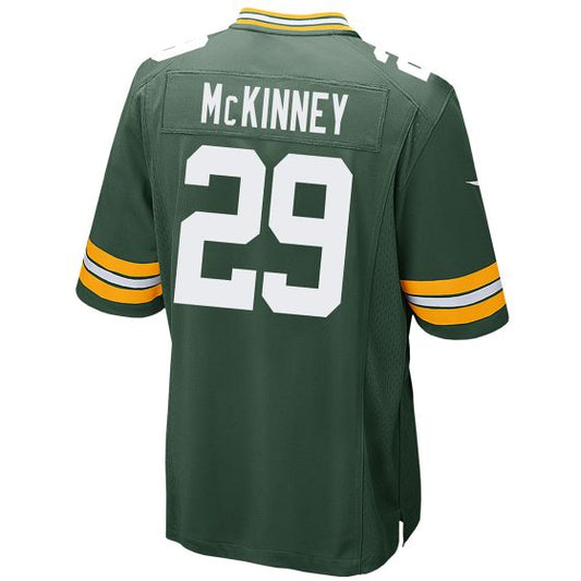 GB.Packers #29 Xavier McKinney Green Game Stitched American Football Jerseys - Main View