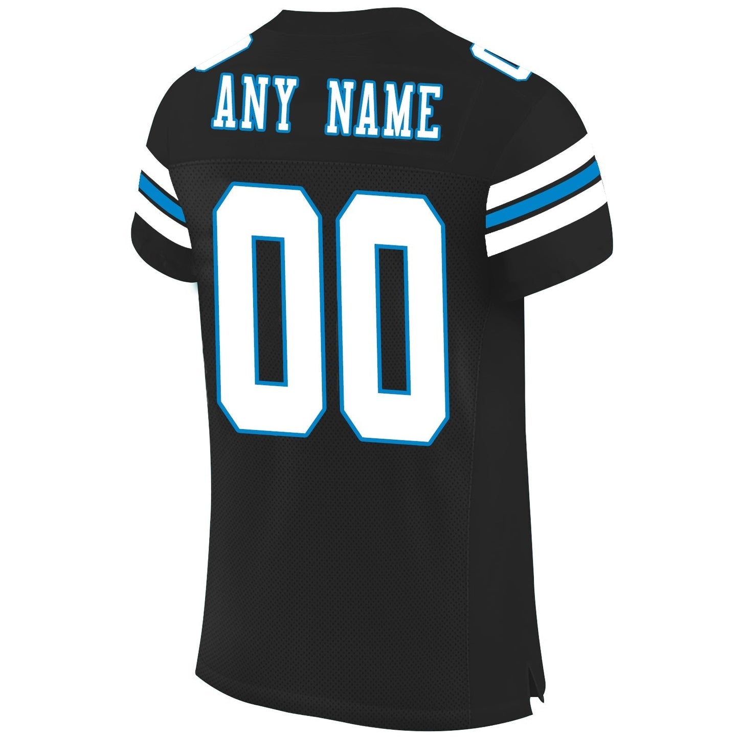 Custom C.Panther Football Personalize Design Black Stitched Name And Number Christmas Birthday Gift view 3
