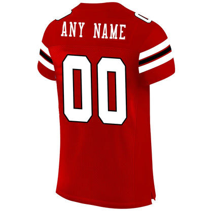 Custom SF.49ers Football Jerseys Design Red Stitched Name And Number Size S to 6XL Christmas Birthday Gift view 3