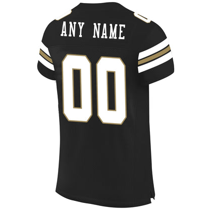 Custom NO.Saints Football Jerseys for Personalize Sports Shirt Design Stitched Name And Number Size S to 6XL Christmas Birthday Gift view 3