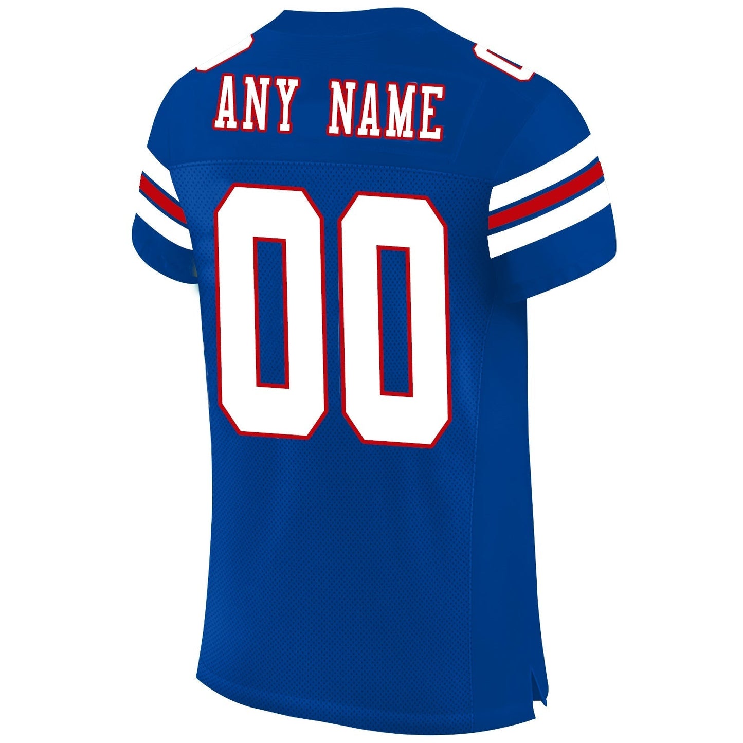 Custom B.Bills Football Jerseys Personalize Sports Shirt Design Royal Stitched Name And Number Christmas Birthday Gift view 3